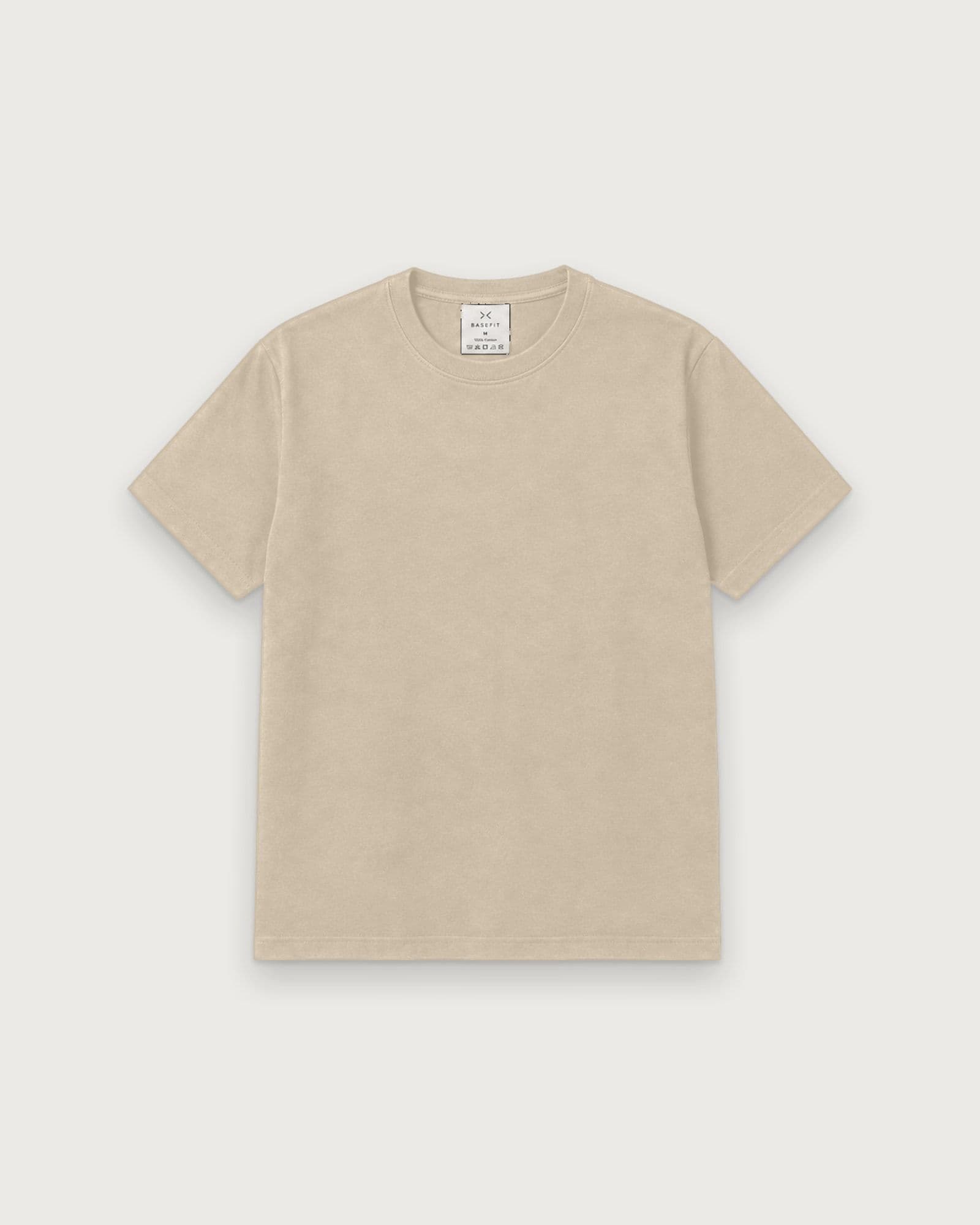 BASEFIT Essential T-Shirt in Beige
