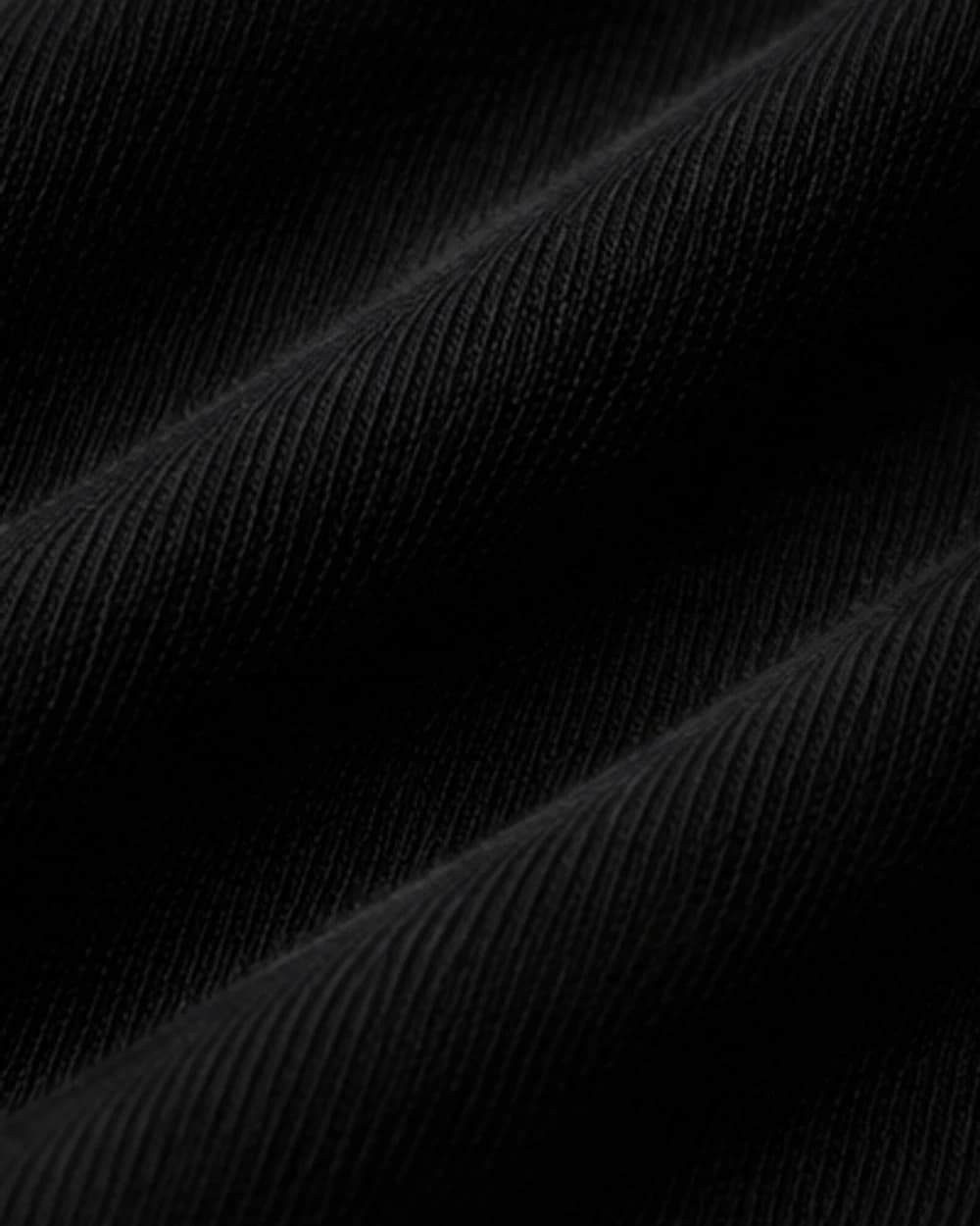 BASEFIT Essential T-Shirt fabric in Black